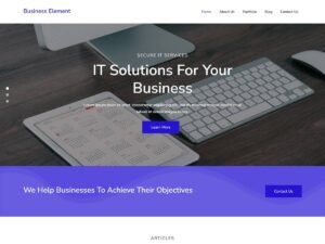 Business Element WordPress Theme