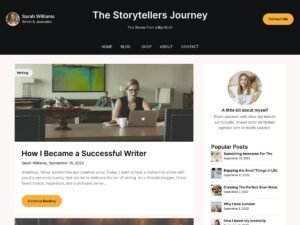 Classy Blogger WordPress Theme