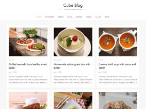 Cube Blog WordPress Theme