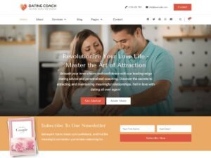 Dating Coach WordPress Theme