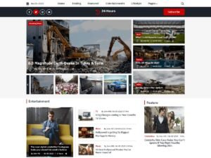 Editorial News Agency WordPress Theme