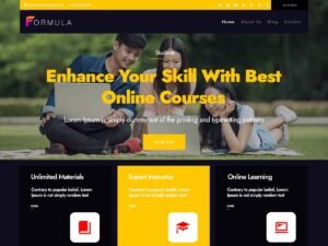 Education Formula WordPress Theme