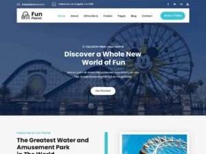 Fun Planet FSE WordPress Theme