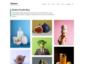 Glaciers WordPress Theme
