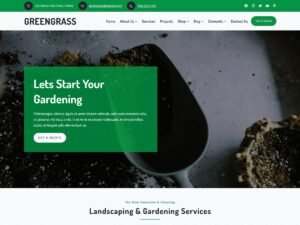 Greengrass WordPress Theme