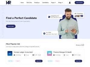 HR Management Consultancy WordPress Theme