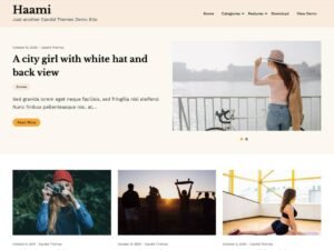 Haami WordPress Theme