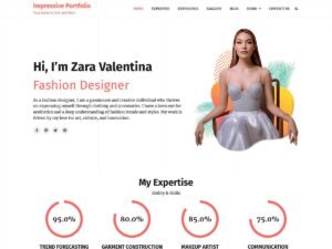 Impressive Portfolio WordPress Theme