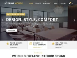 Interior House WordPress Theme