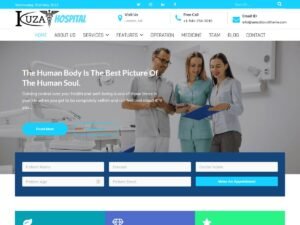 Kuza Medical WordPress Theme