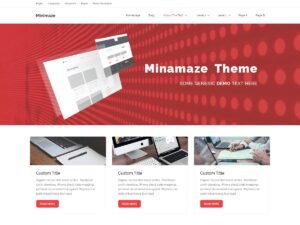 Minamaze eBusiness WordPress Theme