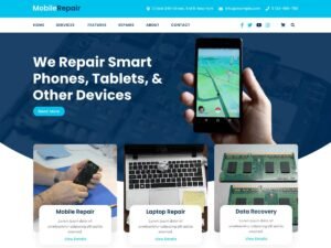 Mobile Repair Services WordPress Theme