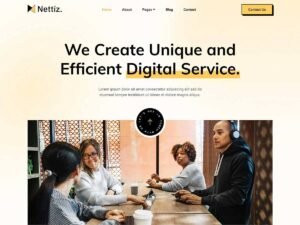 Nettiz WordPress Theme