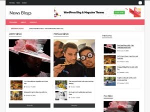 News Blogs WordPress Theme