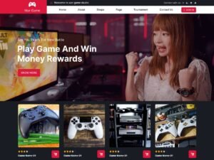 Online Video Games WordPress Theme