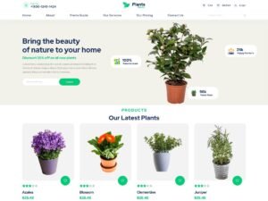 Plant Garden WordPress Theme