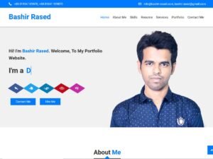 RB Portfolio One WordPress Theme