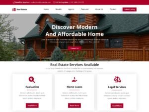 Real Estate Escrow WordPress Theme