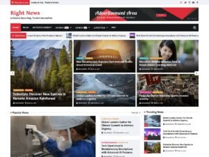 Right News WordPress Theme