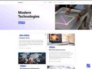Tech Blogging WordPress Theme
