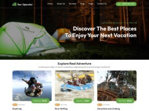 Tour Operator Agency WordPress Theme