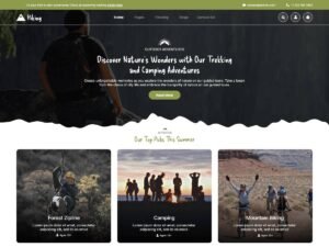 Travel Hiking WordPress Theme