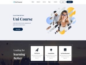 Uni Course WordPress Theme