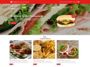 Unique Restaurant WordPress Theme