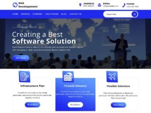 Web Development Company WordPress Theme