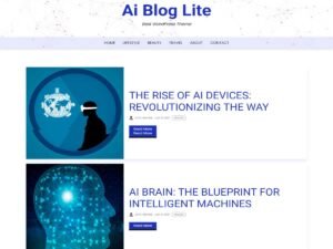 Ai Blog Lite WordPress Theme