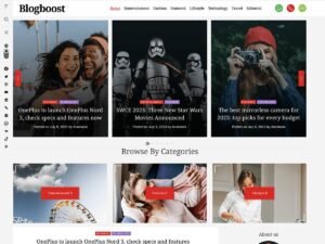 Blogboost WordPress Theme