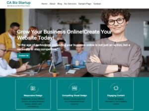 CA Biz Startup WordPress Theme