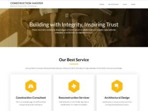 Construction Master WordPress Theme