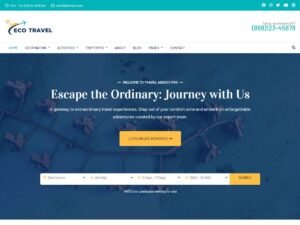 Eco Travel WordPress Theme