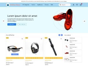 Ecommerce Online Store WordPress Theme