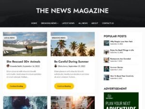 Elegant News Magazine WordPress Theme