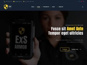 ExS Armor WordPress Theme