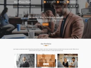Goldy Corporate WordPress Theme