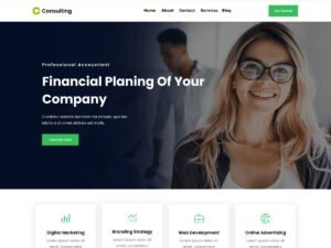Gutenify Consulting WordPress Theme