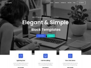 Gutenify Lynx WordPress Theme