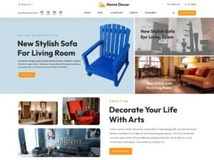 Home Decor Shop WordPress Theme