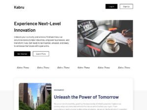 Kabru WordPress Theme