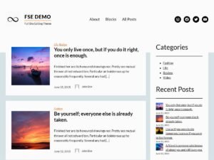 Lancr WordPress Theme