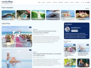 Lovely Blog WordPress Theme