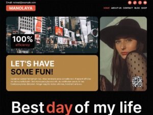 Manolaya WordPress Theme