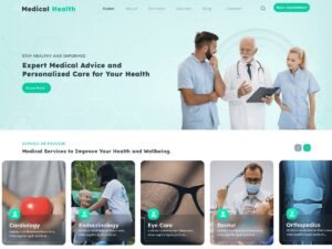 Medical Care Unit WordPress Theme