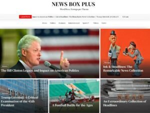 News Box Plus WordPress Theme