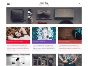 Noble Blog WordPress Theme