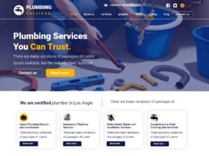 Plumbing Agency WordPress Theme