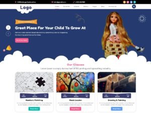 Prime Playschool Classes WordPress Theme